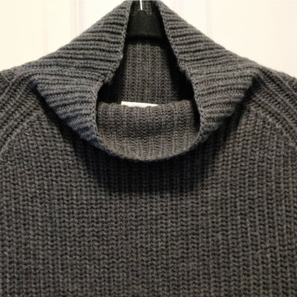 Aritzia Gray Sleeveless Turtleneck Tunic - Picture 5 of 10